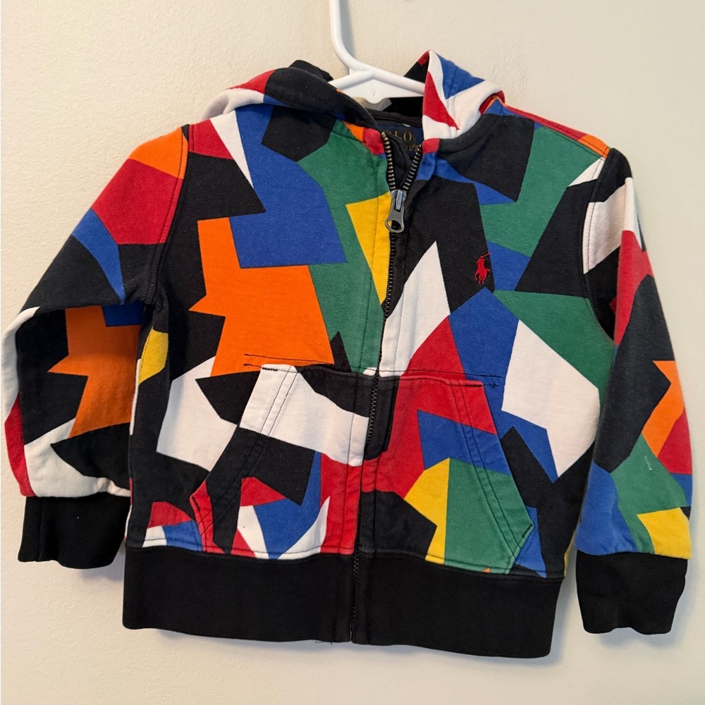 Polo Ralph Lauren Colorful Geometric Hoodie